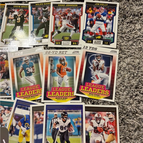 Lot of 69 panini 2023-2025 Score football cards with parallels & Rookie cards - Picture 4 of 10
